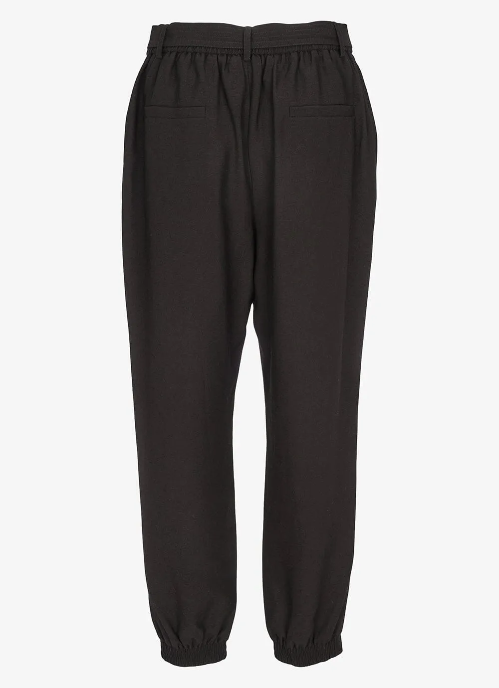 Black Belted Popper Joggers sold by Mint Velvet product image thumbnail 5