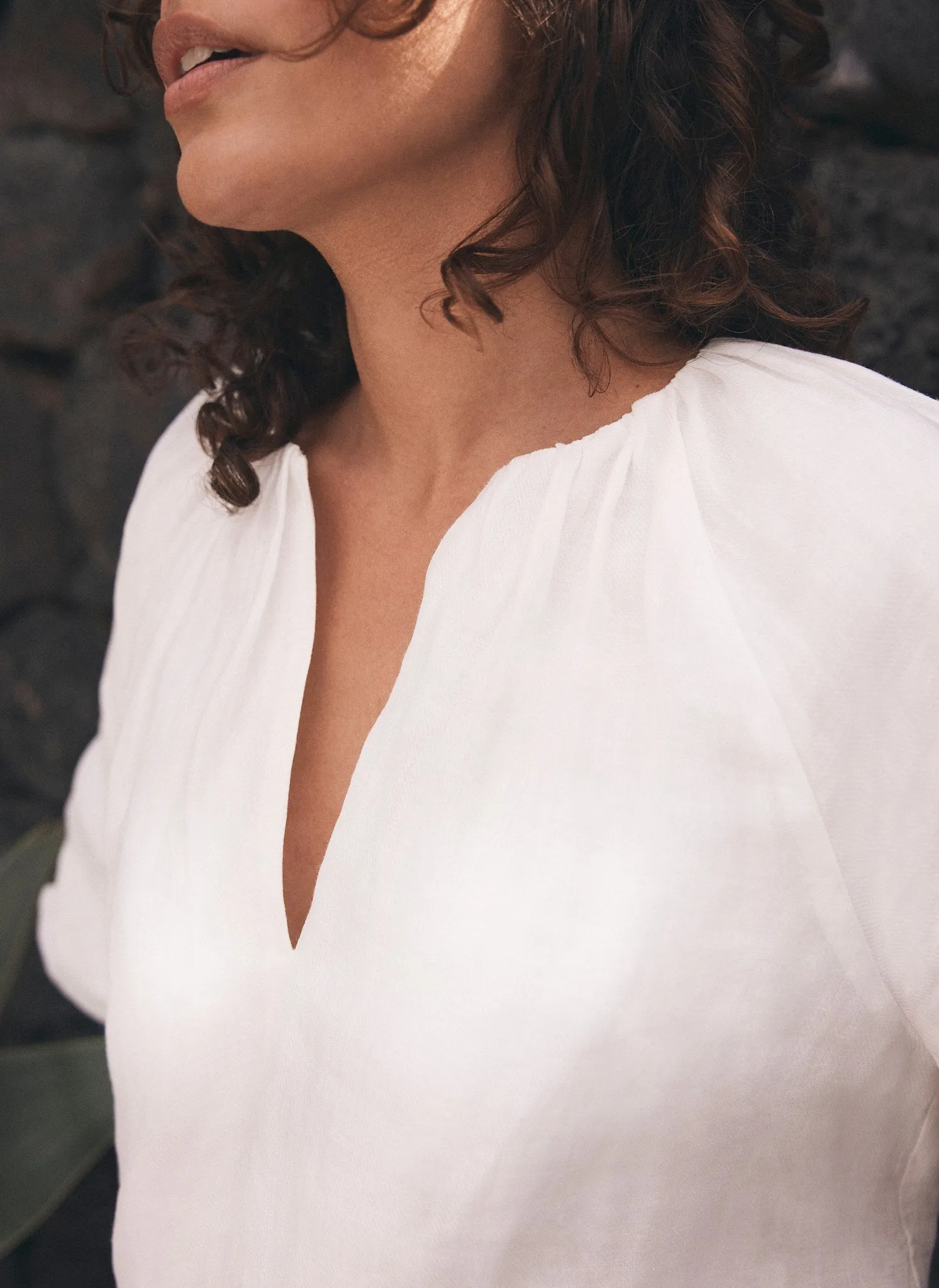 White Puff Sleeve Top sold by Mint Velvet product image thumbnail 4