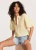 Yellow Puff Sleeve Shirt sold by Mint Velvet
