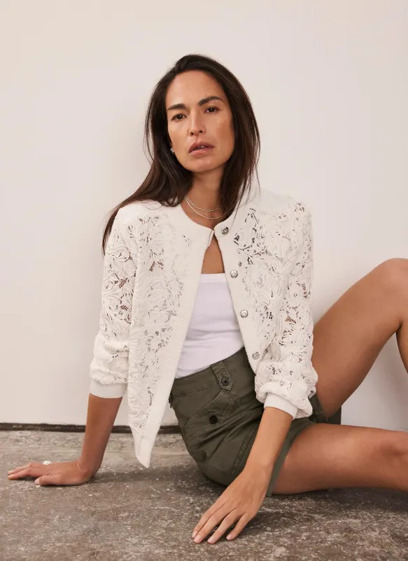 Khaki Utility Shorts made by Mint Velvet