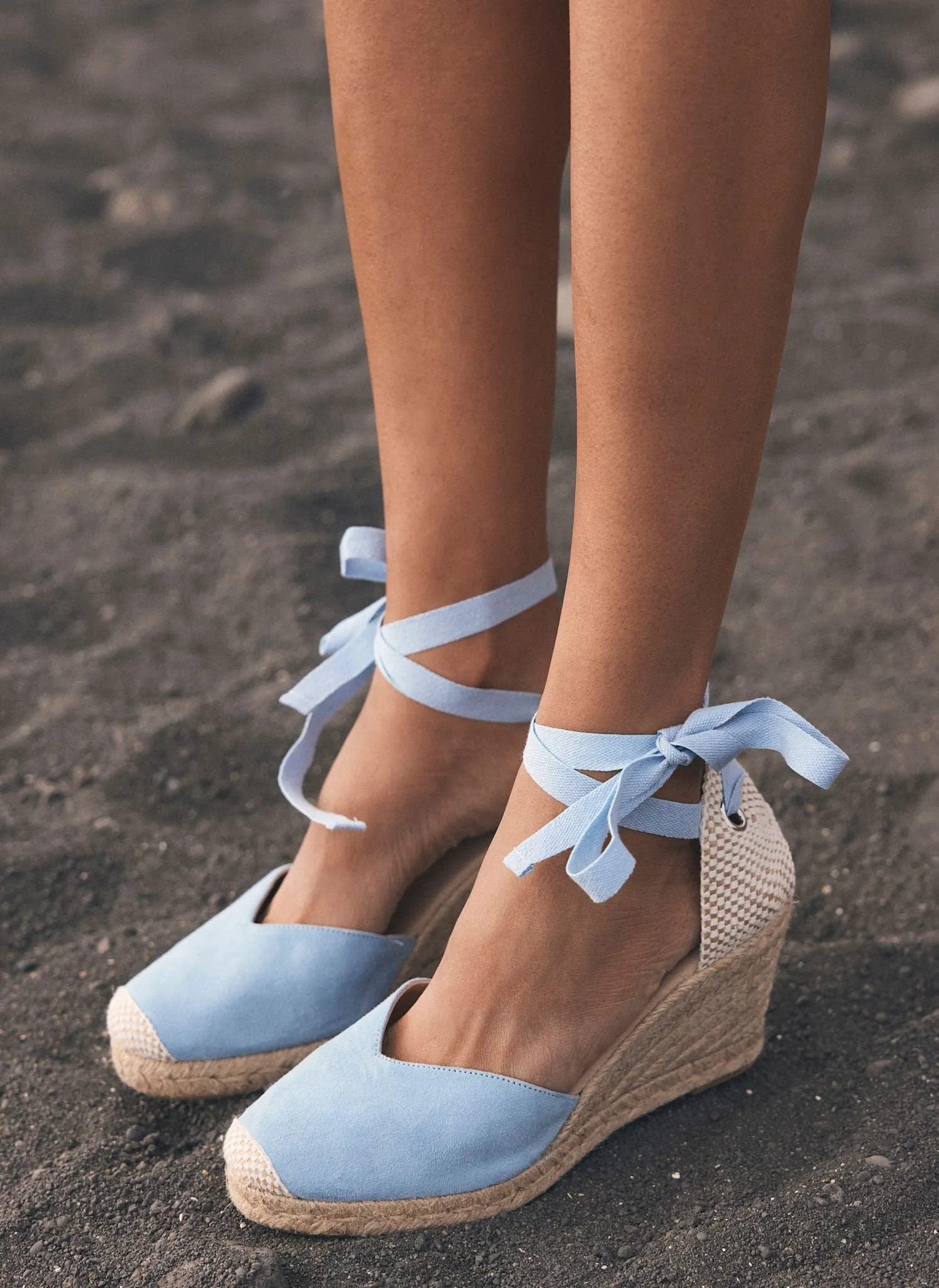 Blue Espadrille Tie Wedges sold by Mint Velvet product image thumbnail 2