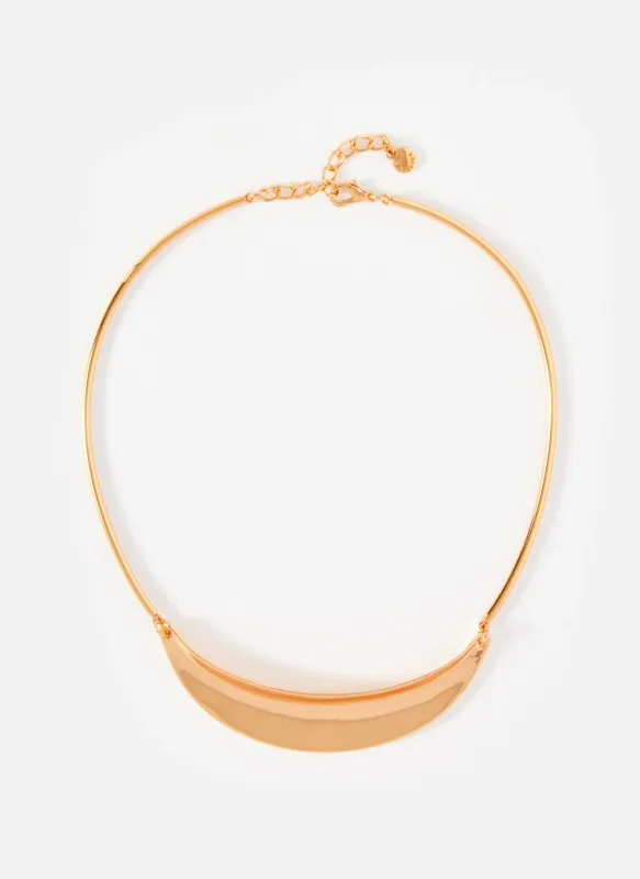 Gold Tone Collar Necklace sold by Mint Velvet