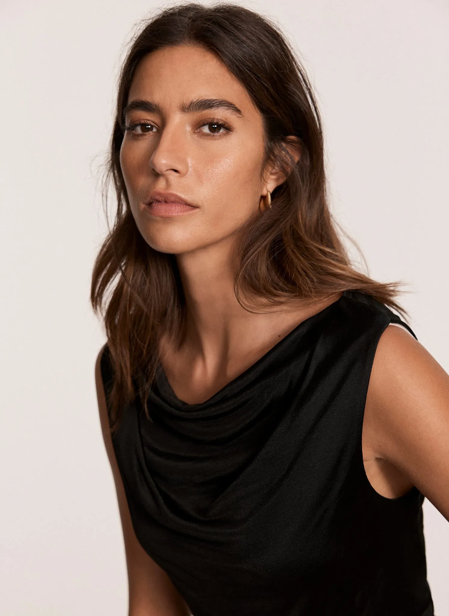 Black Draped Top sold by Mint Velvet product image thumbnail 3