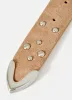 Beige Studded Suede Waist Belt sold by Mint Velvet