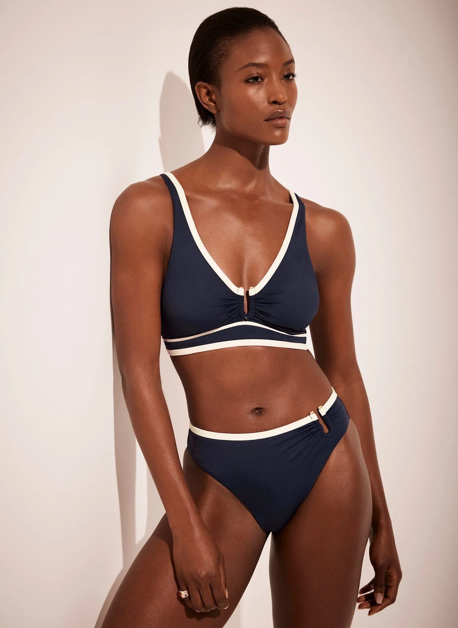 Navy Tipped Bikini Bottoms sold by Mint Velvet product image thumbnail 5