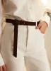 Brown Suede Tie  Belt sold by Mint Velvet