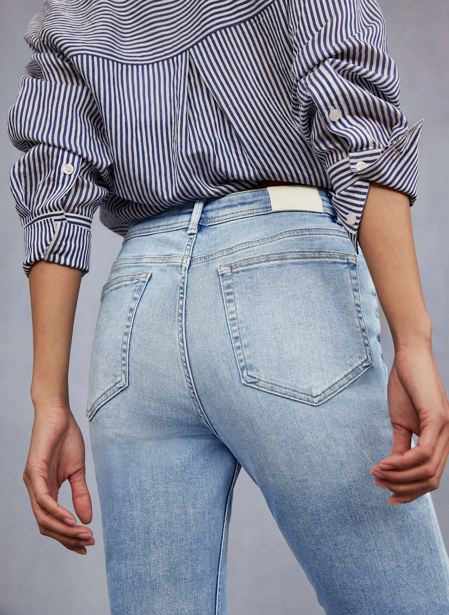 Light Indigo Sculpting Skinny Jeans sold by Mint Velvet product image thumbnail 3