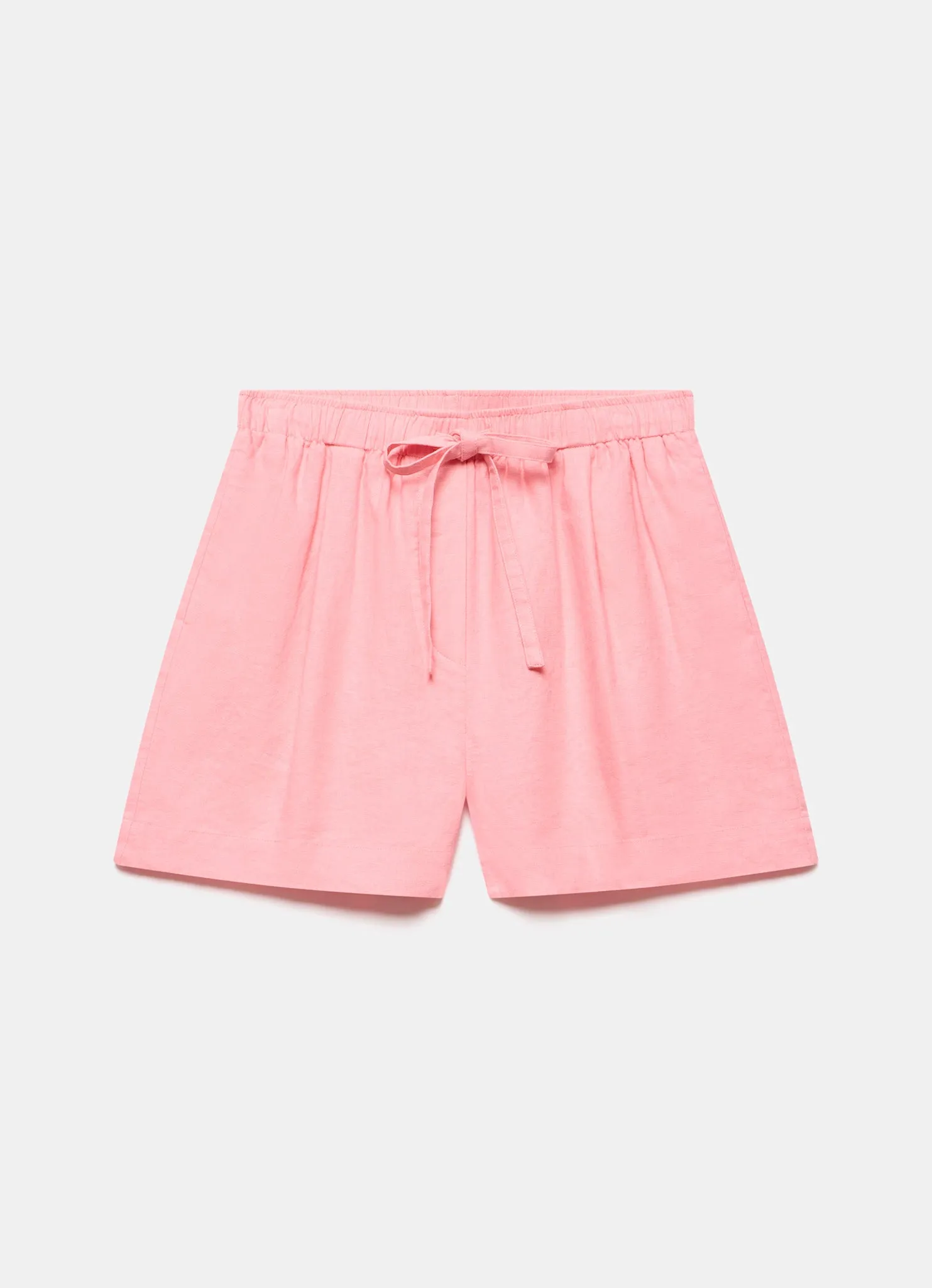 Pink Drawstring Linen Shorts sold by Mint Velvet product image thumbnail 5
