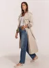 Neutral Double Breasted Trench Coat sold by Mint Velvet