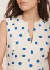 Cream Polka Dot Midi Dress sold by Mint Velvet