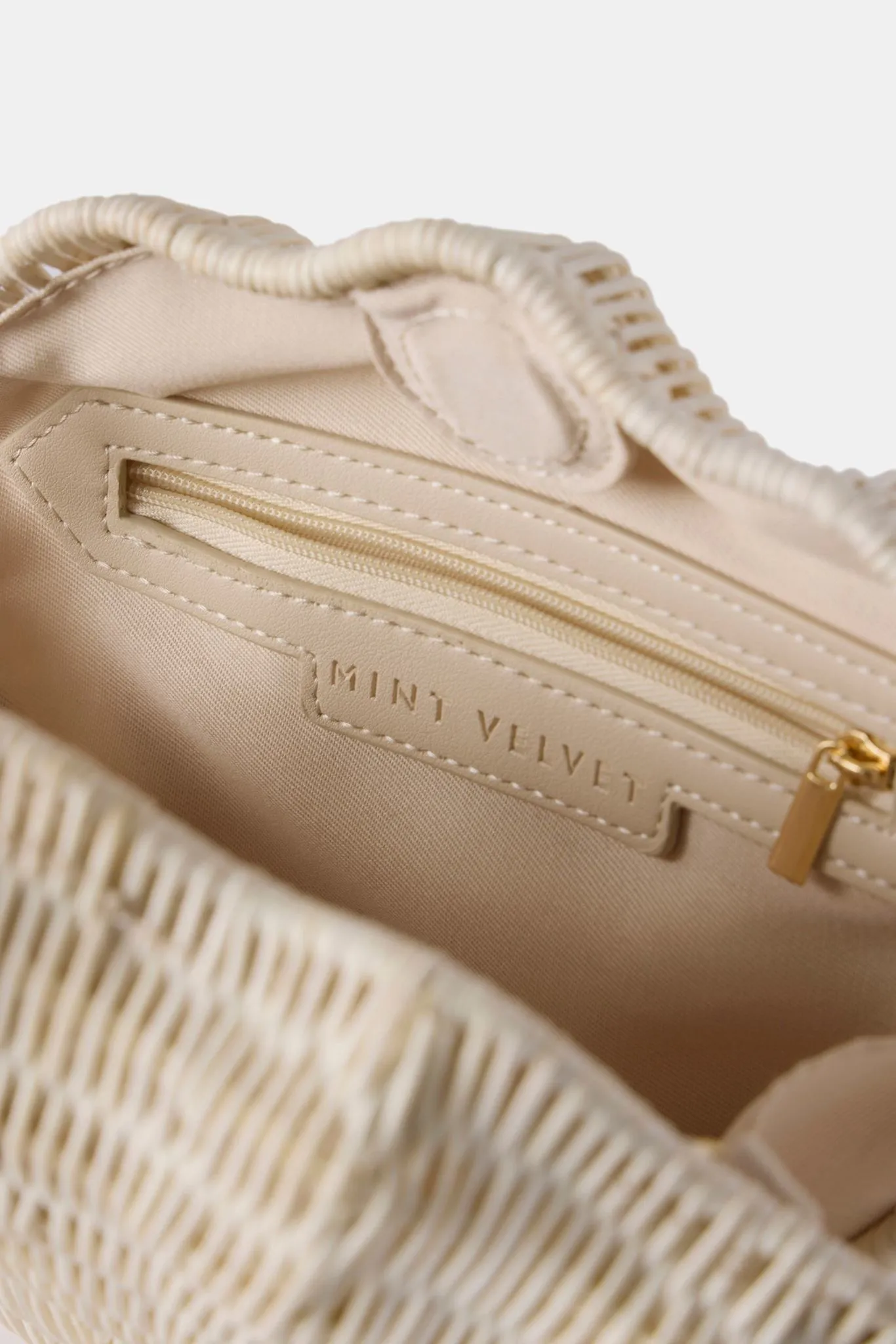 White Structured Shell Clutch Bag sold by Mint Velvet product image thumbnail 4