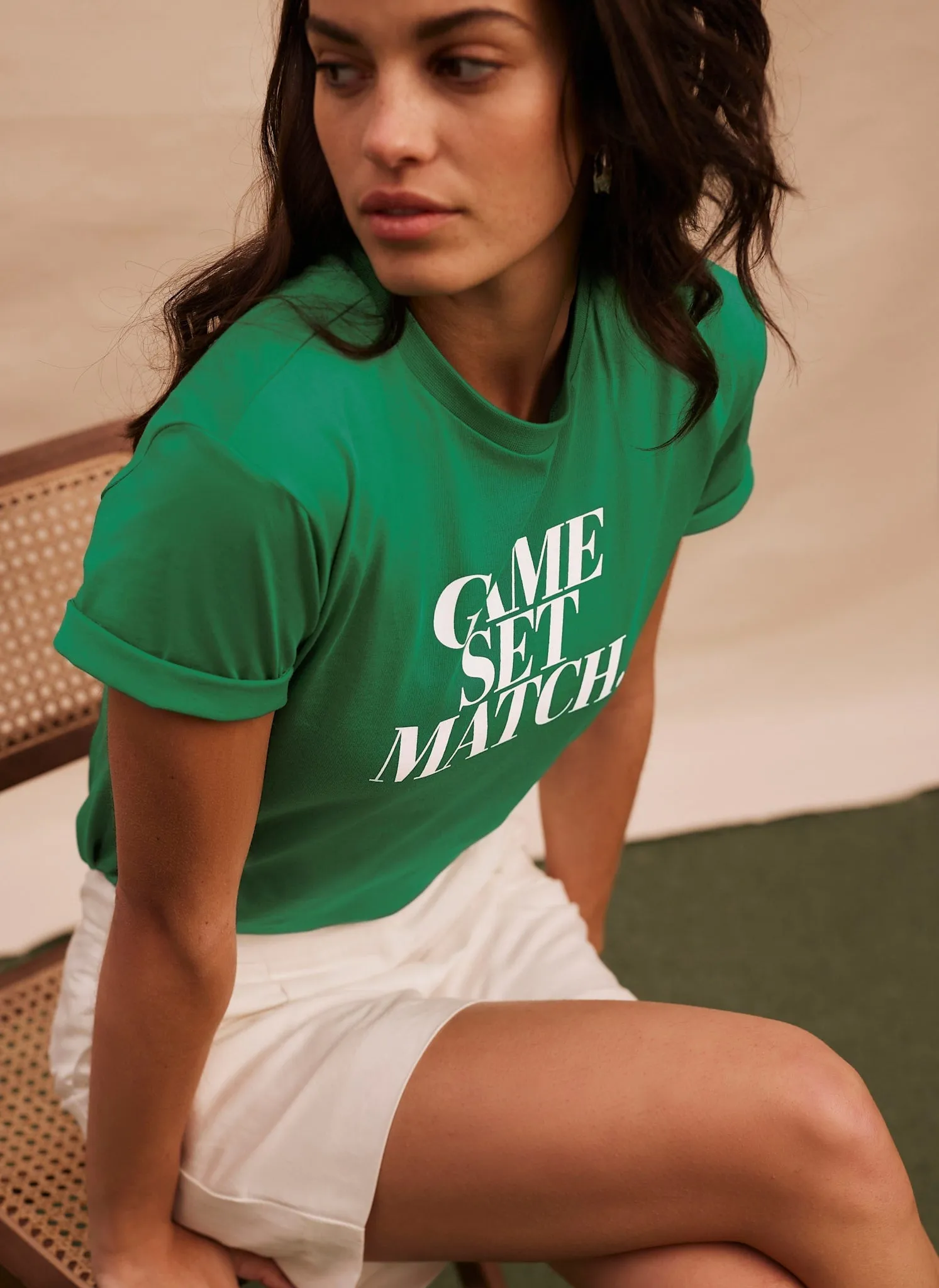 Green Graphic T-Shirt sold by Mint Velvet product image thumbnail 4