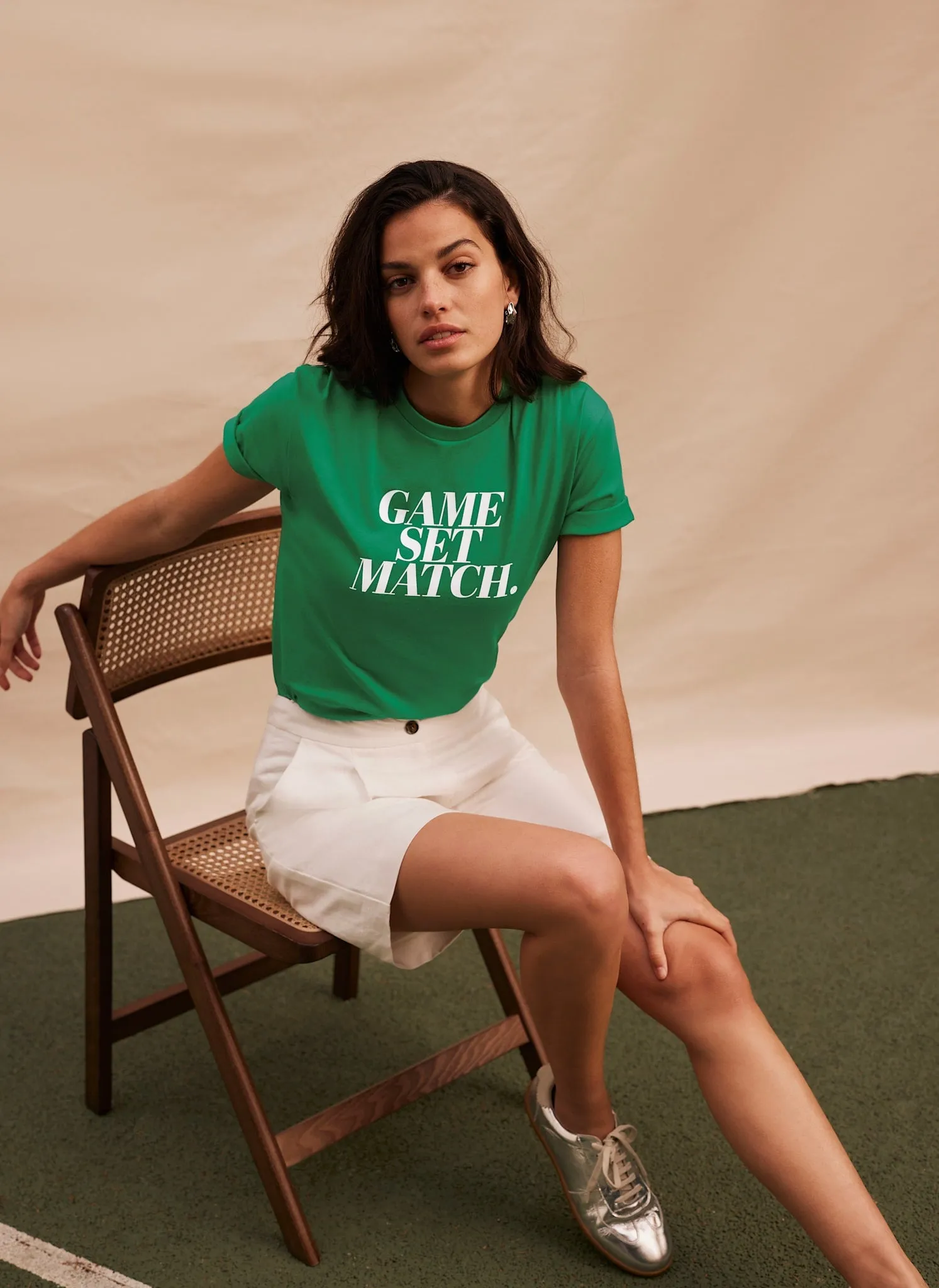 Green Graphic T-Shirt sold by Mint Velvet