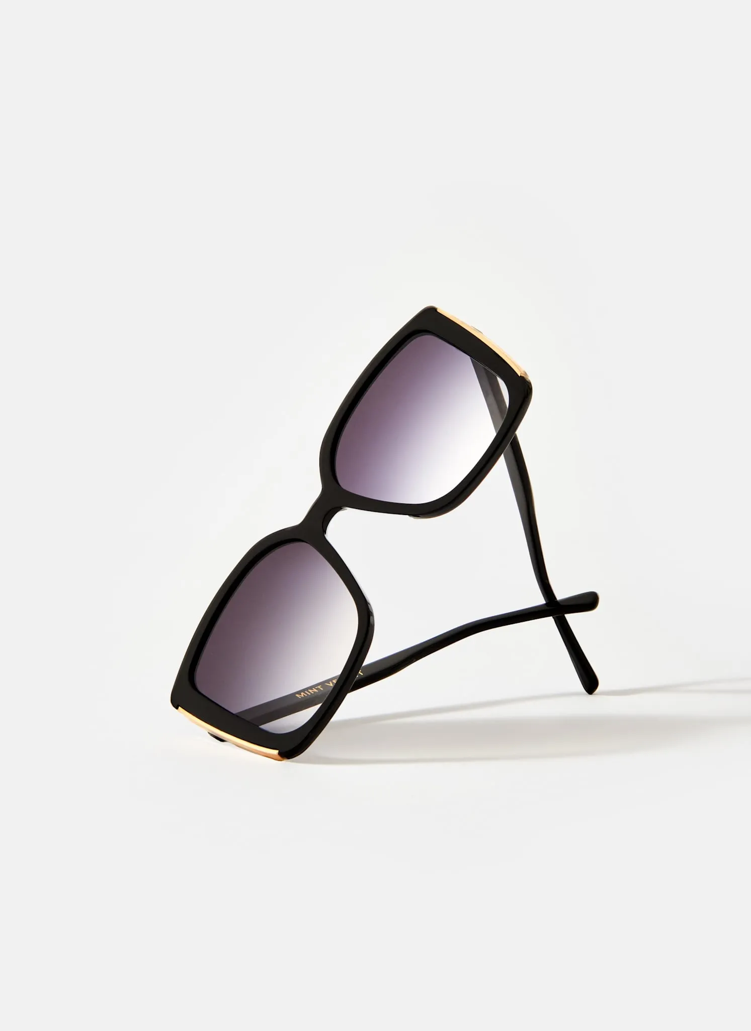 Black Oversized Square Sunglasses sold by Mint Velvet product image thumbnail 4