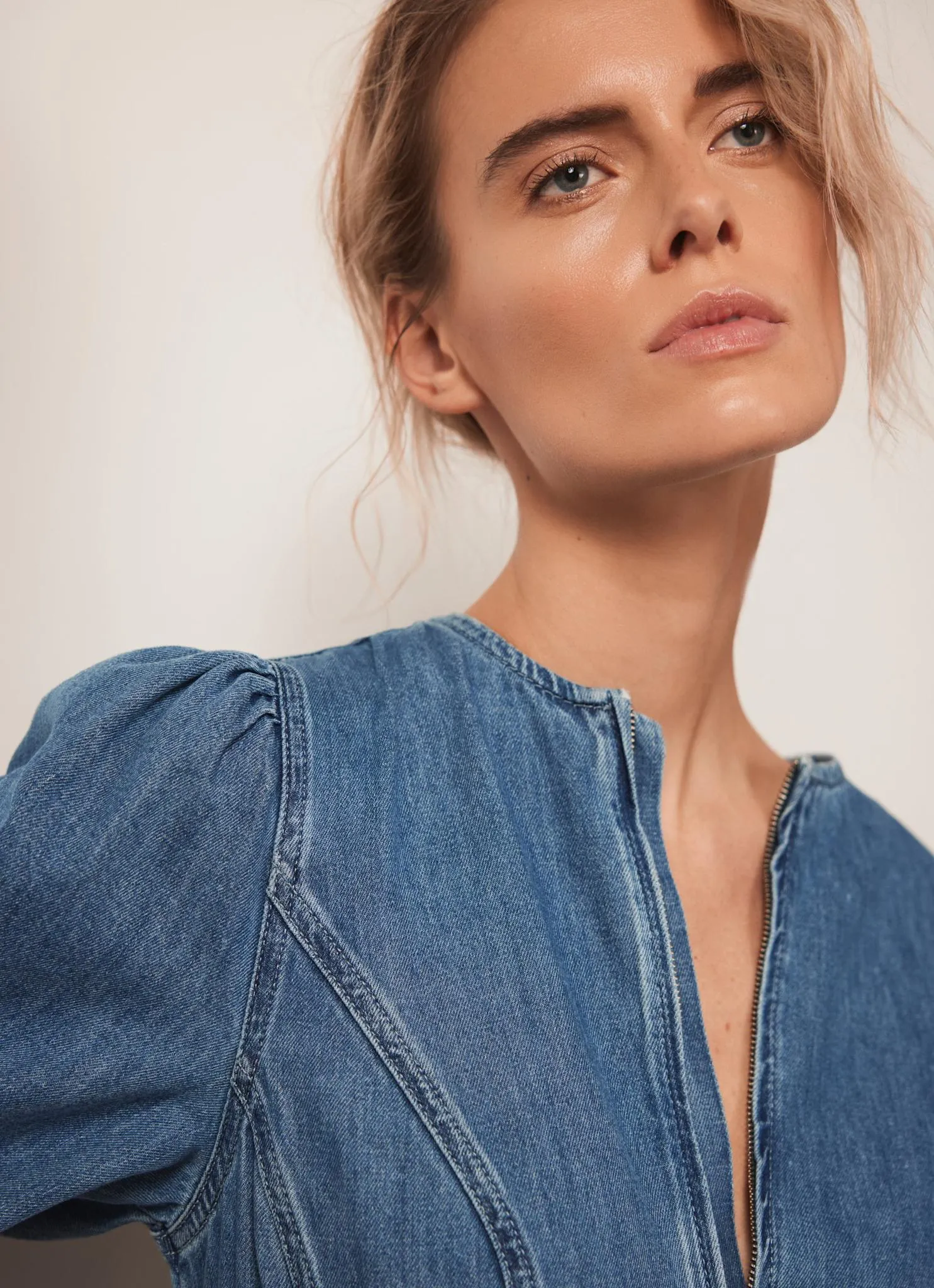 Indigo Denim Midi Dress sold by Mint Velvet product image thumbnail 4