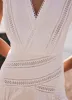 White Cotton Midi Dress sold by Mint Velvet