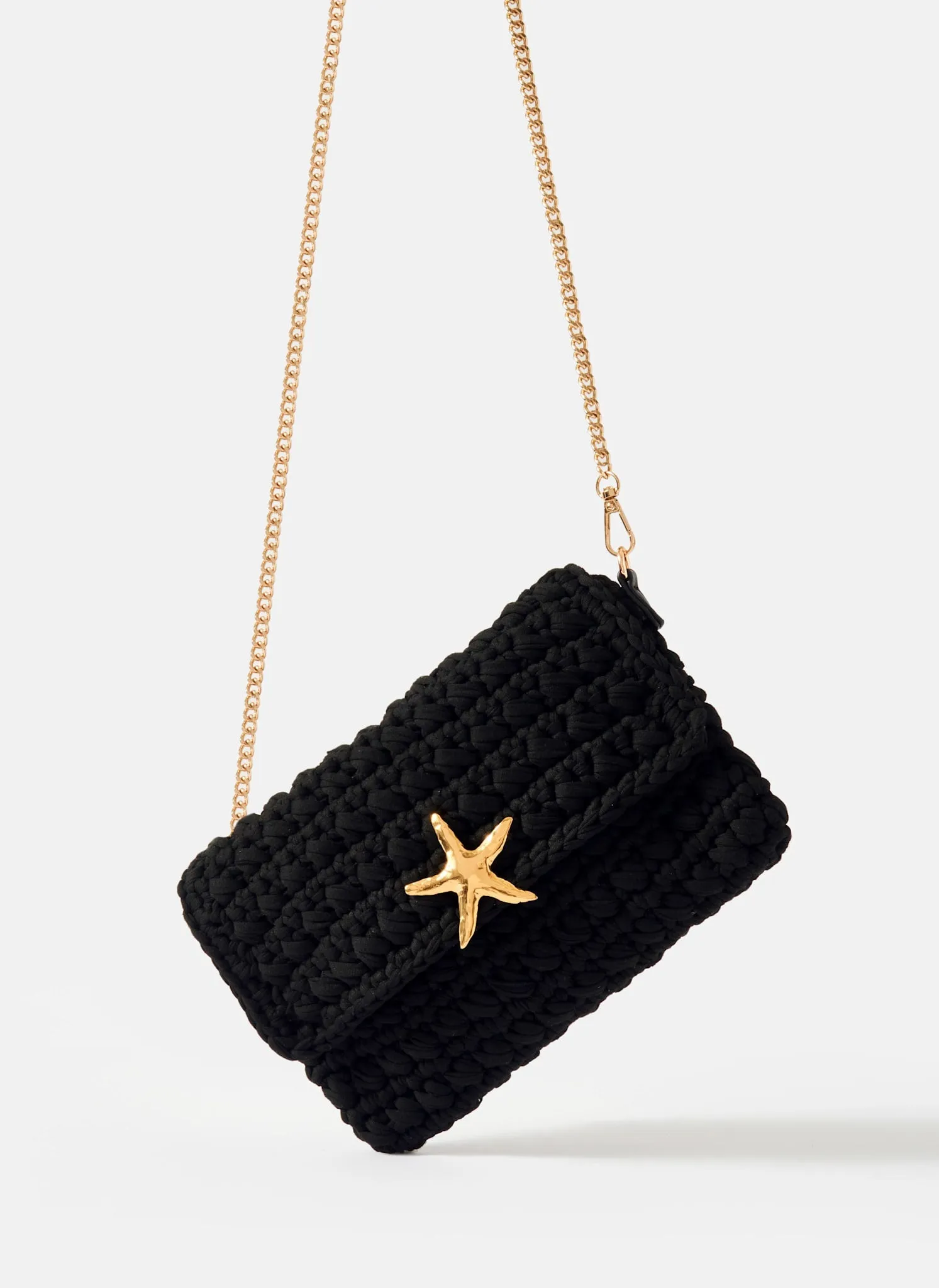 Black Woven Starfish Bag sold by Mint Velvet product image thumbnail 5