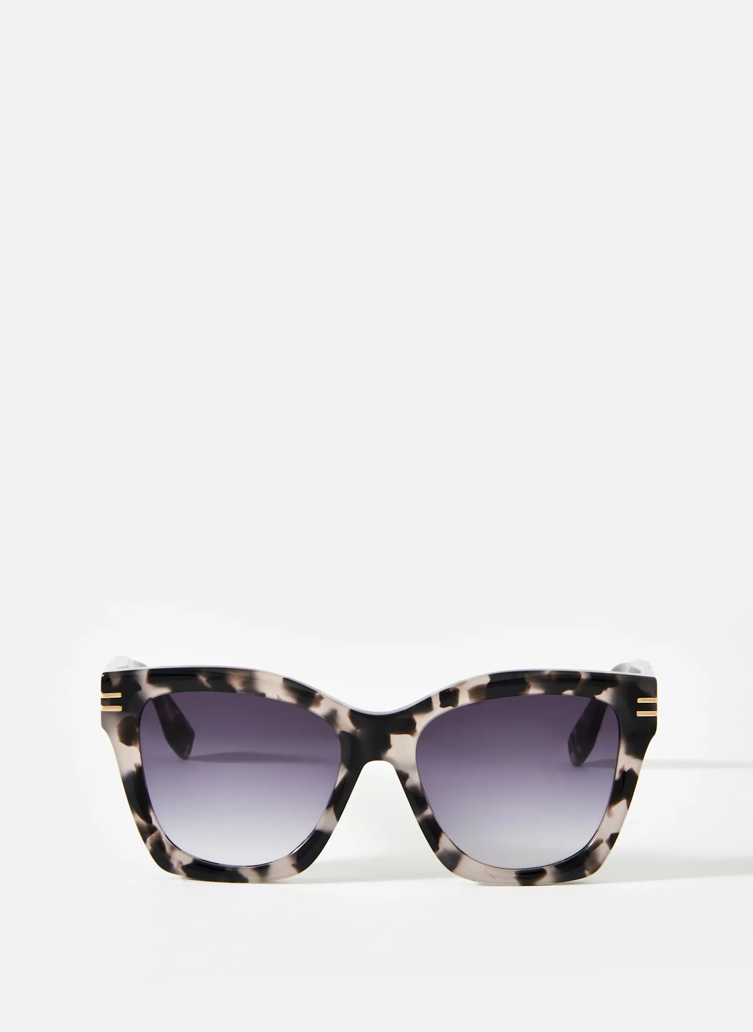 Grey Tortoiseshell Oversized Cat Eye Sunglasses sold by Mint Velvet