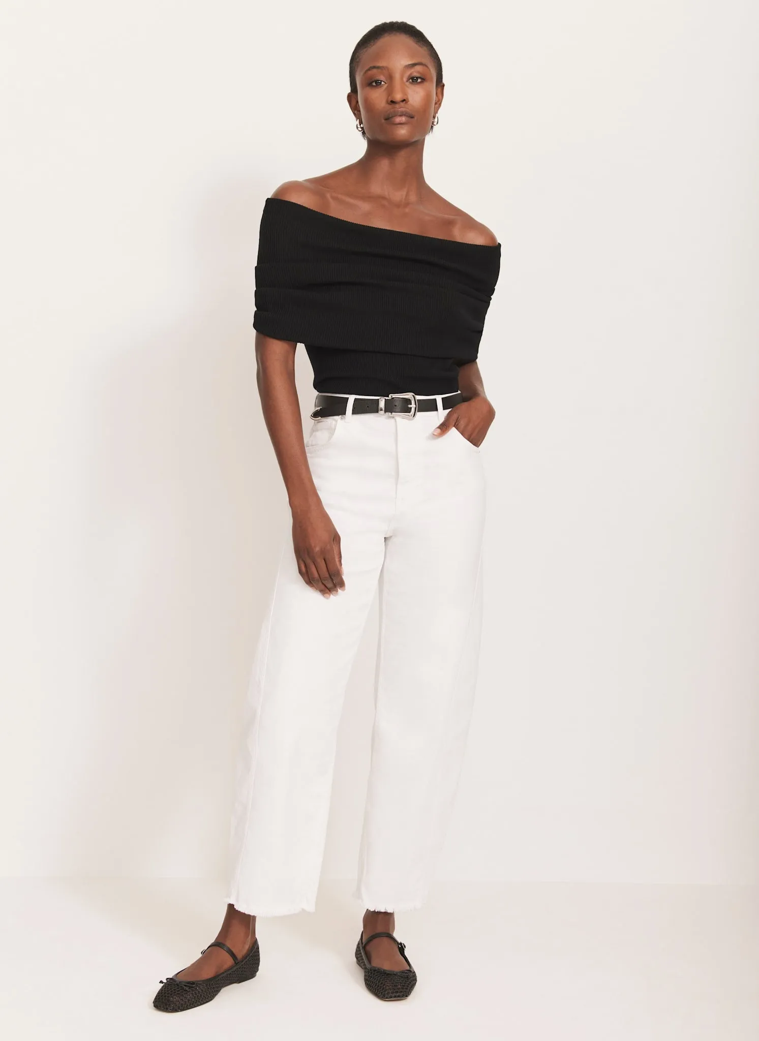 Black Sleeveless Knit Top sold by Mint Velvet product image thumbnail 2