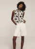 White Crochet Knit Top sold by Mint Velvet