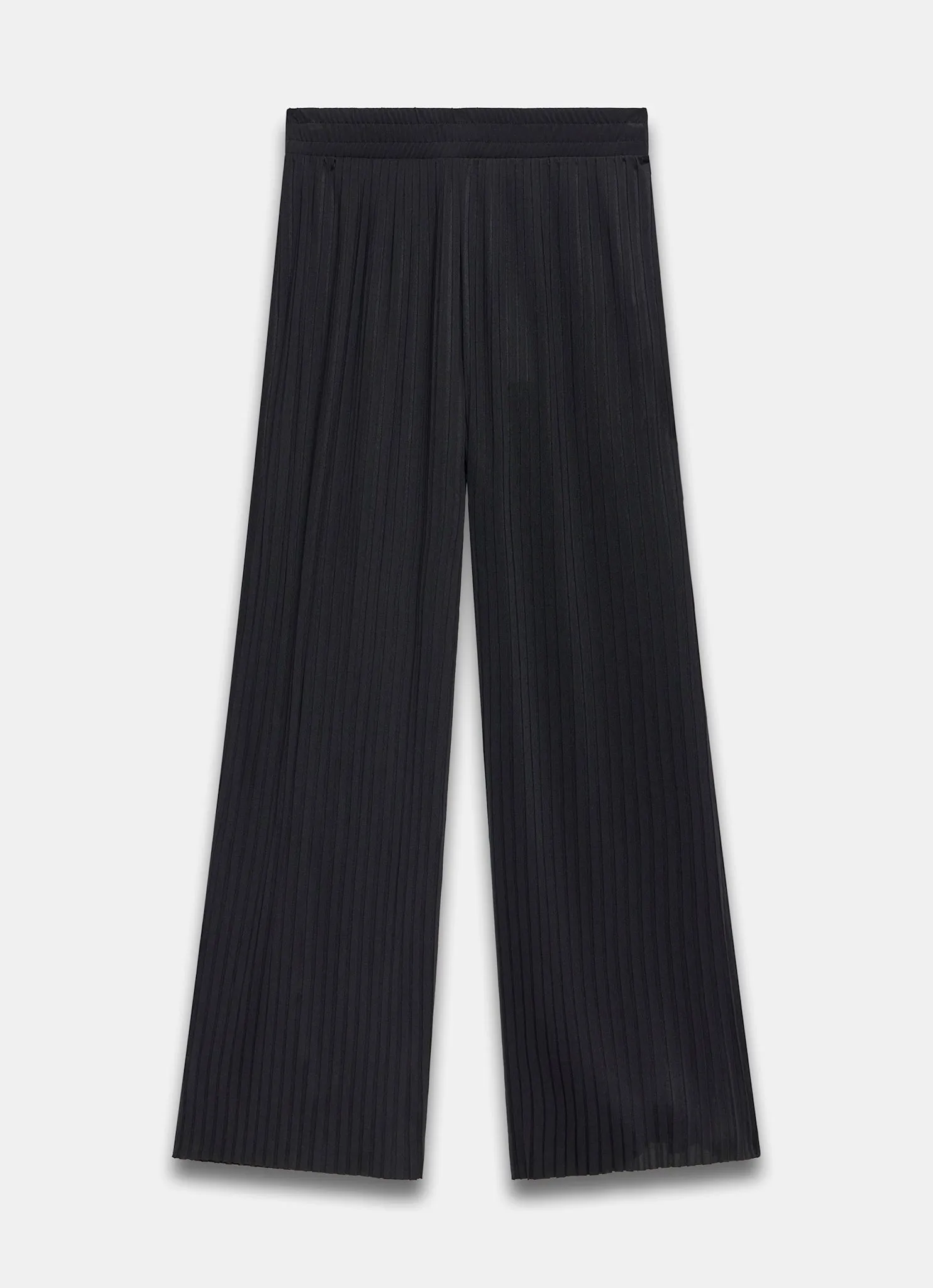 Black Plisse Wide Leg Trousers sold by Mint Velvet product image thumbnail 5