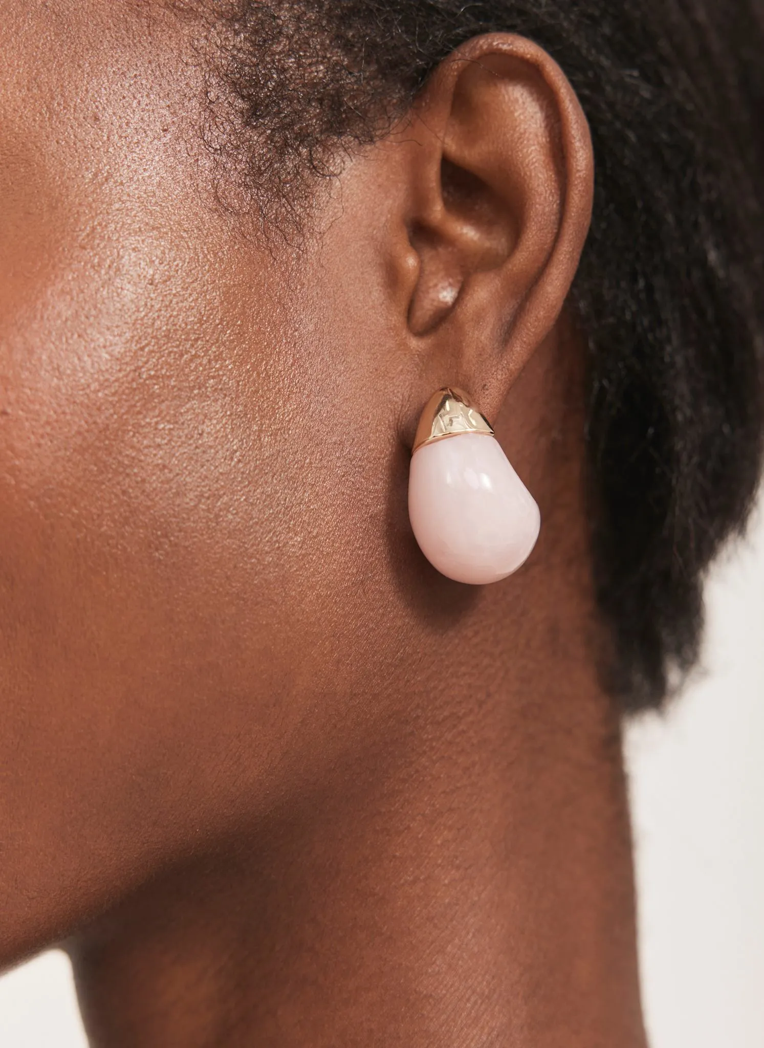 Pink Teardrop Earrings sold by Mint Velvet product image thumbnail 3