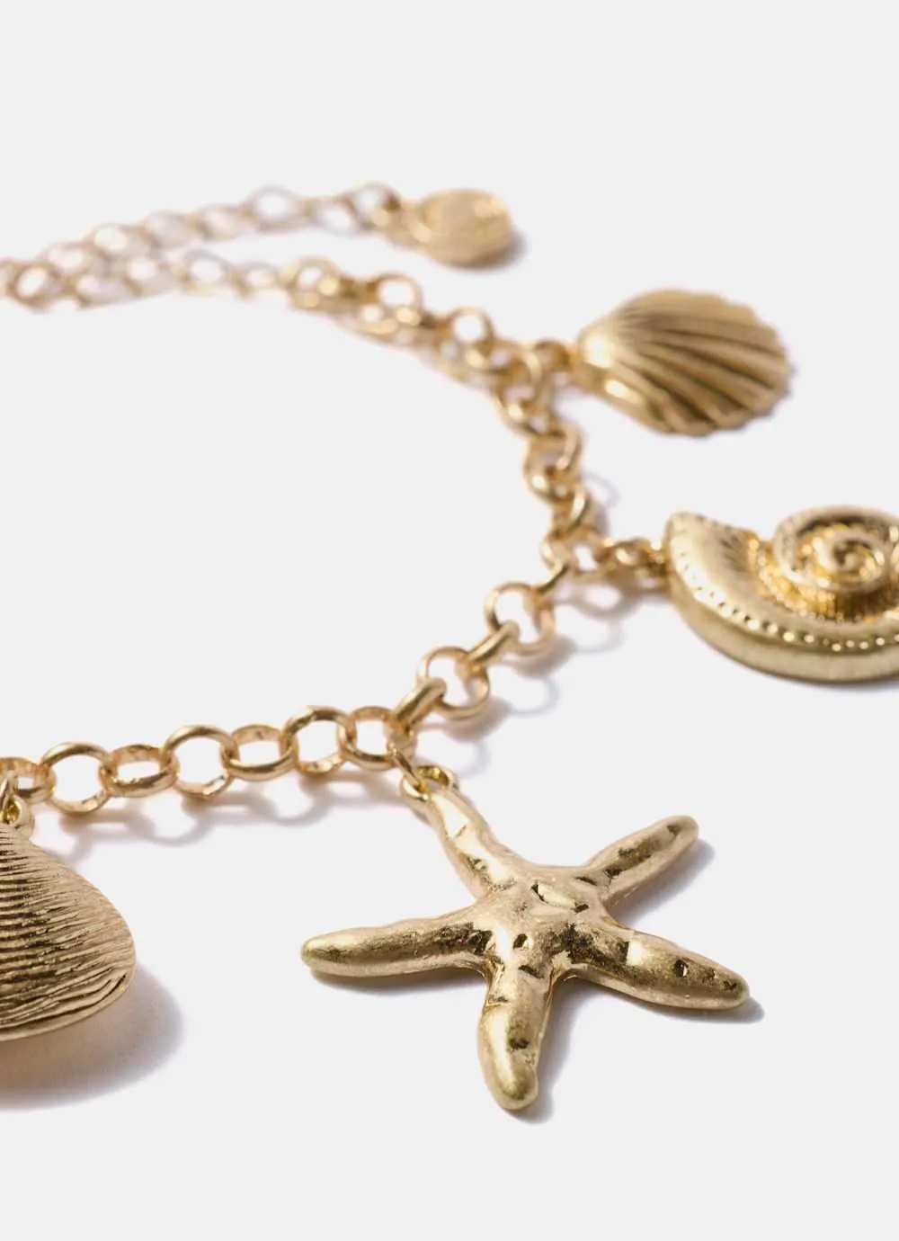 Gold Tone Shell Charm Bracelet sold by Mint Velvet product image thumbnail 3