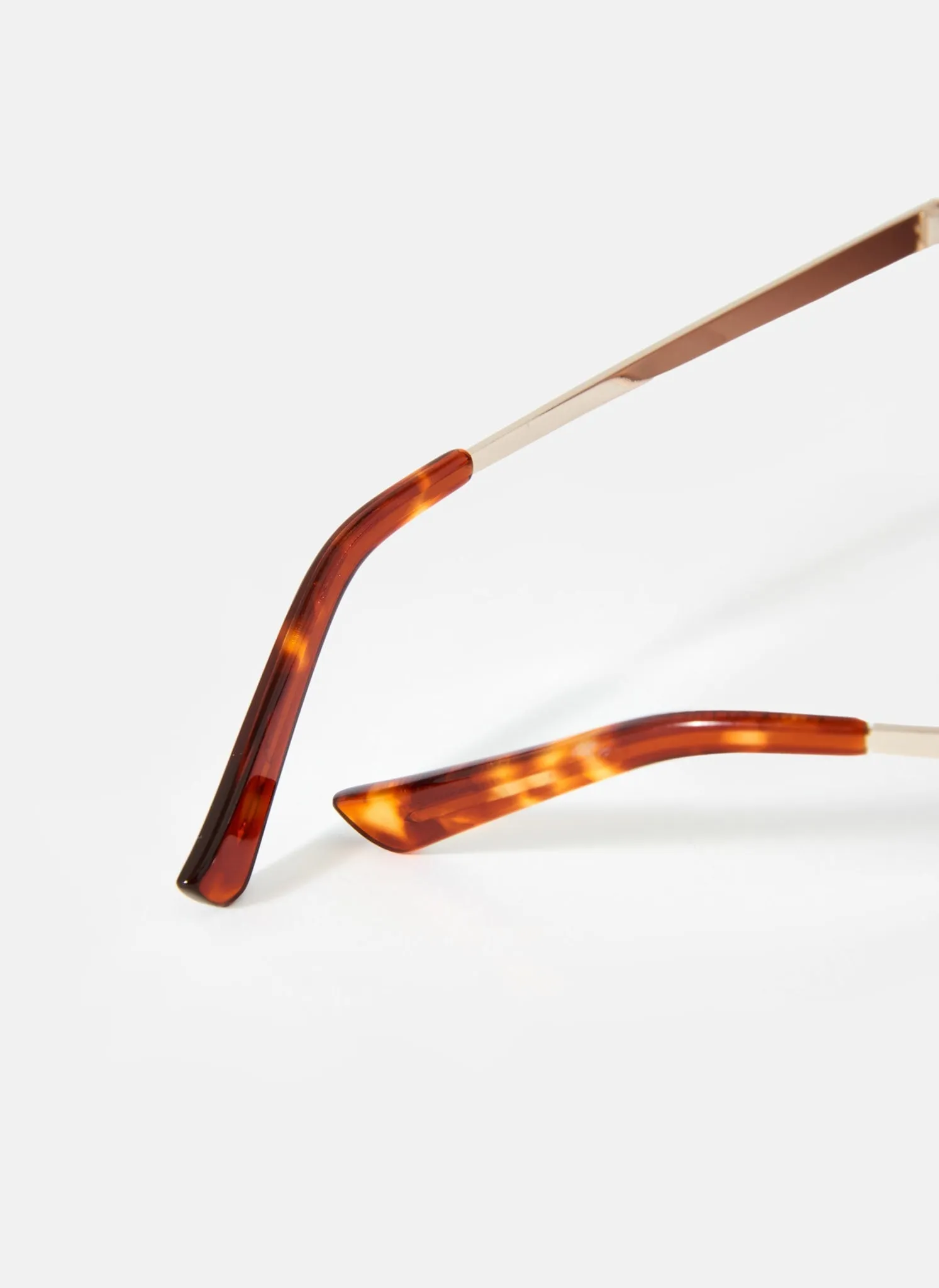 Gold Tone Gradient Aviator Sunglasses sold by Mint Velvet product image thumbnail 3
