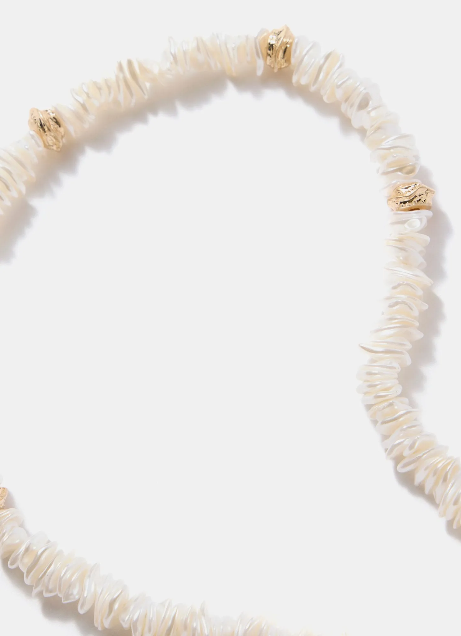 Gold Tone Shell Charm Necklace sold by Mint Velvet product image thumbnail 3