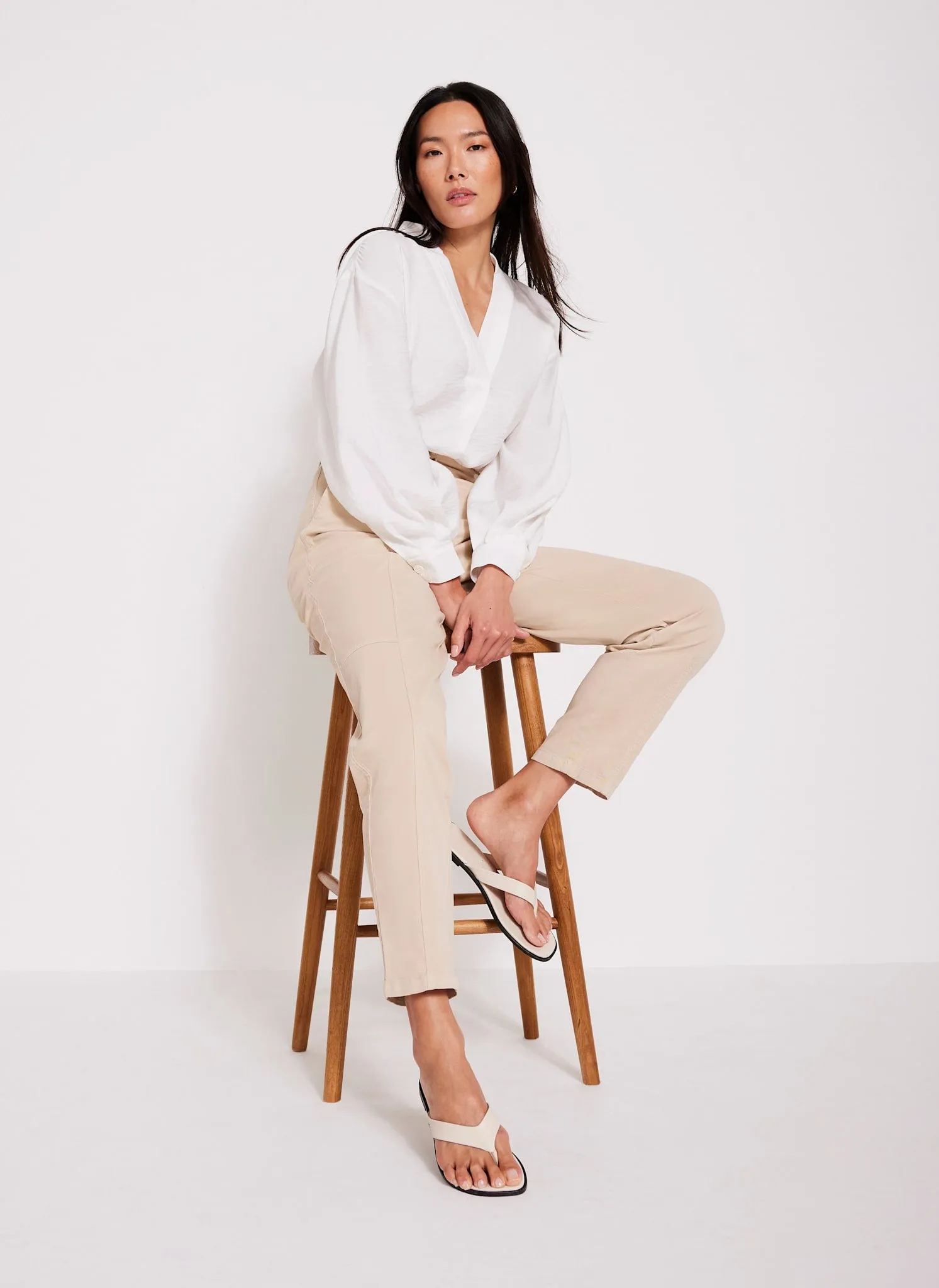 White Throw On Shirt sold by Mint Velvet