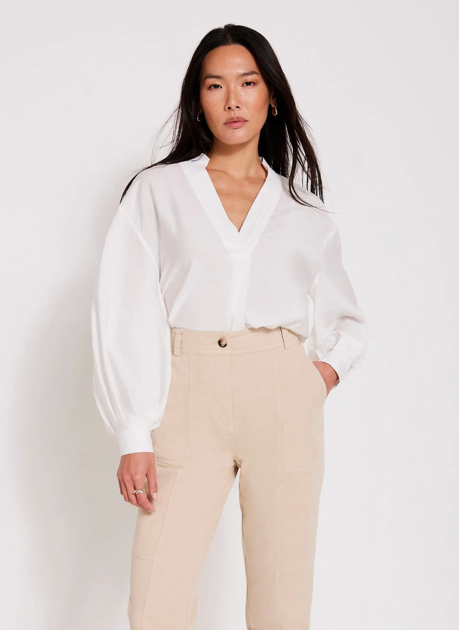 White Throw On Shirt sold by Mint Velvet product image thumbnail 2