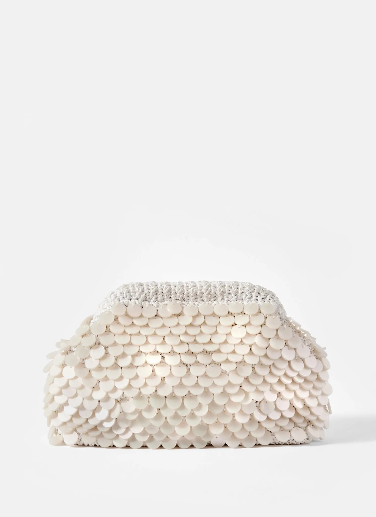 Cream Embellished Clutch Bag sold by Mint Velvet product image thumbnail 2