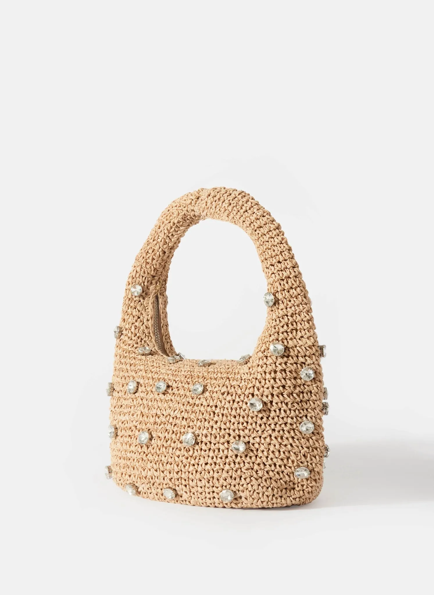 Neutral Rhinestone Grab Bag sold by Mint Velvet product image thumbnail 3