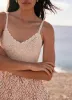 Pink Geometric Print Crochet Maxi Dress sold by Mint Velvet
