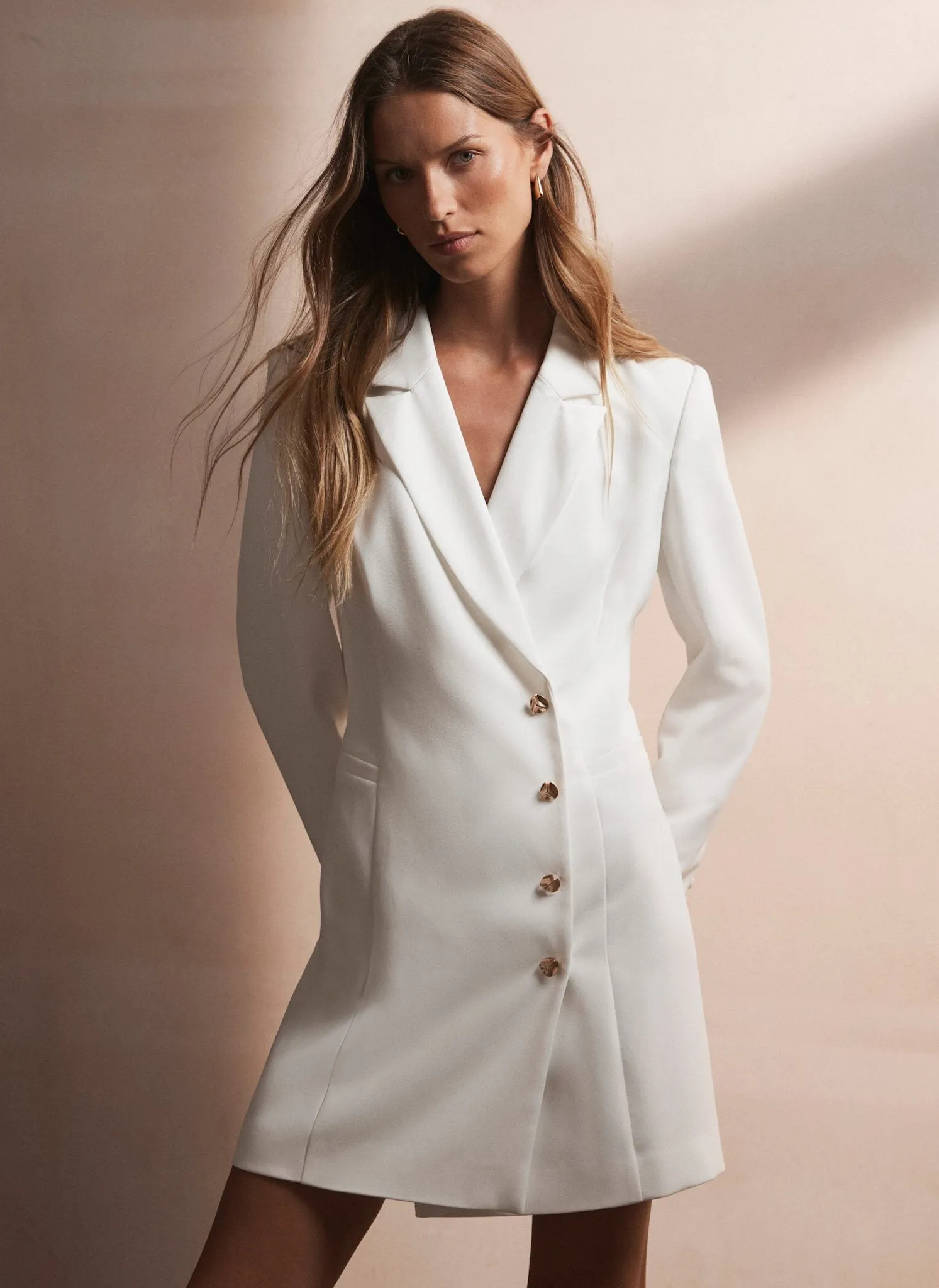 White Blazer Mini Dress sold by Mint Velvet