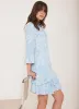 Blue Floral Print Mini Dress sold by Mint Velvet