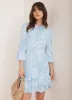 Blue Floral Print Mini Dress sold by Mint Velvet