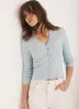 Blue Scallop Trim Cardigan sold by Mint Velvet