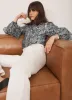 Navy Floral Print Blouse sold by Mint Velvet