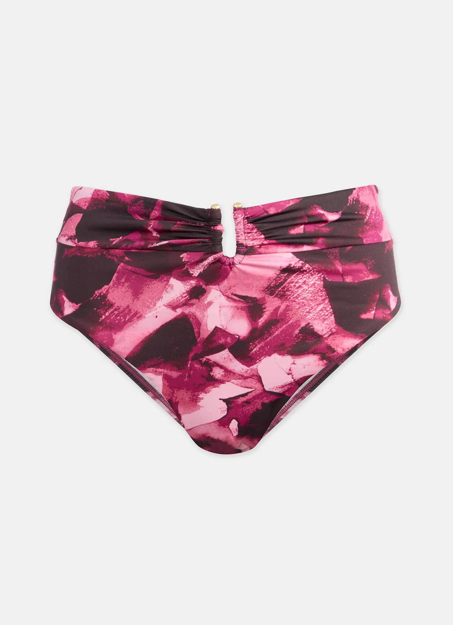 Pink Graphic Print High Waisted Bikini Bottoms sold by Mint Velvet product image thumbnail 5