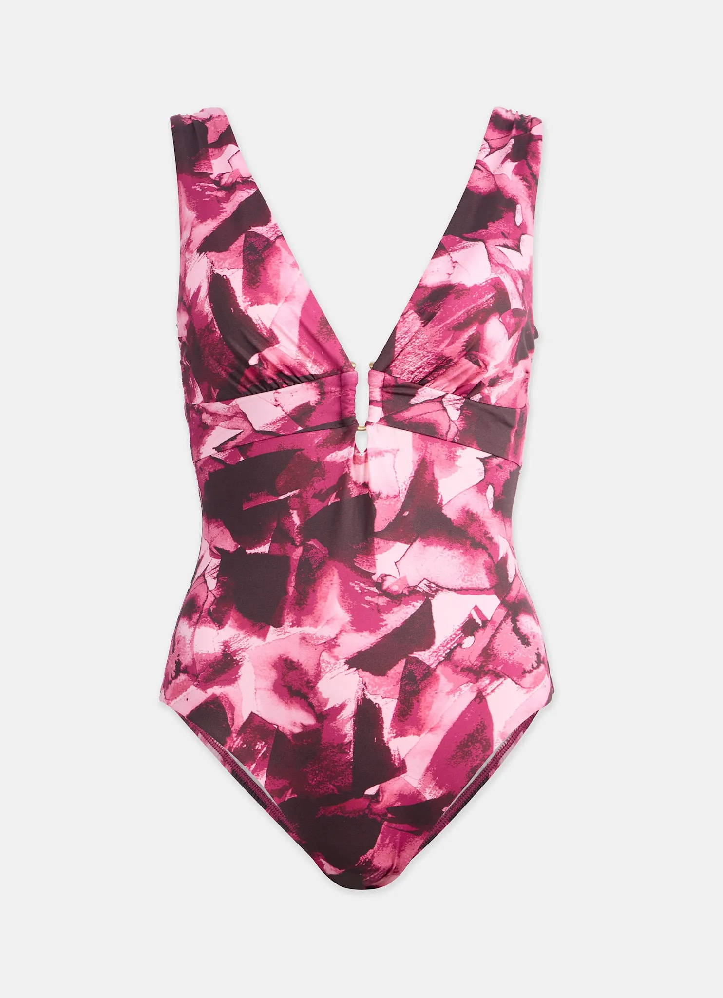 Pink Graphic Print Swimsuit sold by Mint Velvet product image thumbnail 5