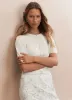 White Cashmere Short Sleeve Cardigan sold by Mint Velvet