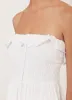 White Bandeau Midi Dress sold by Mint Velvet