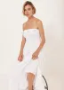 White Bandeau Midi Dress sold by Mint Velvet