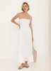 White Bandeau Midi Dress sold by Mint Velvet