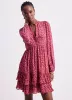 Pink Floral Print Mini Dress sold by Mint Velvet