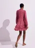 Pink Floral Print Mini Dress sold by Mint Velvet