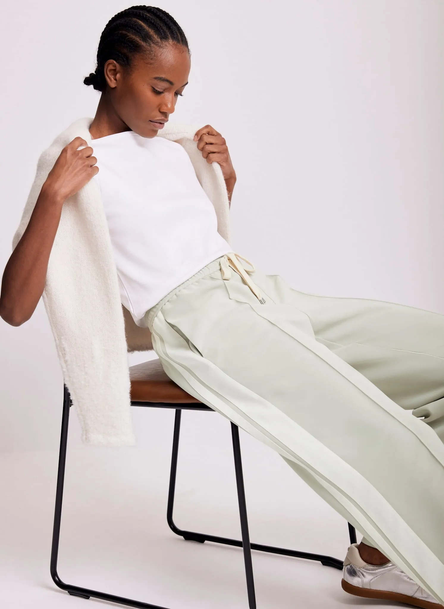Green Side Stripe Trousers sold by Mint Velvet product image thumbnail 2