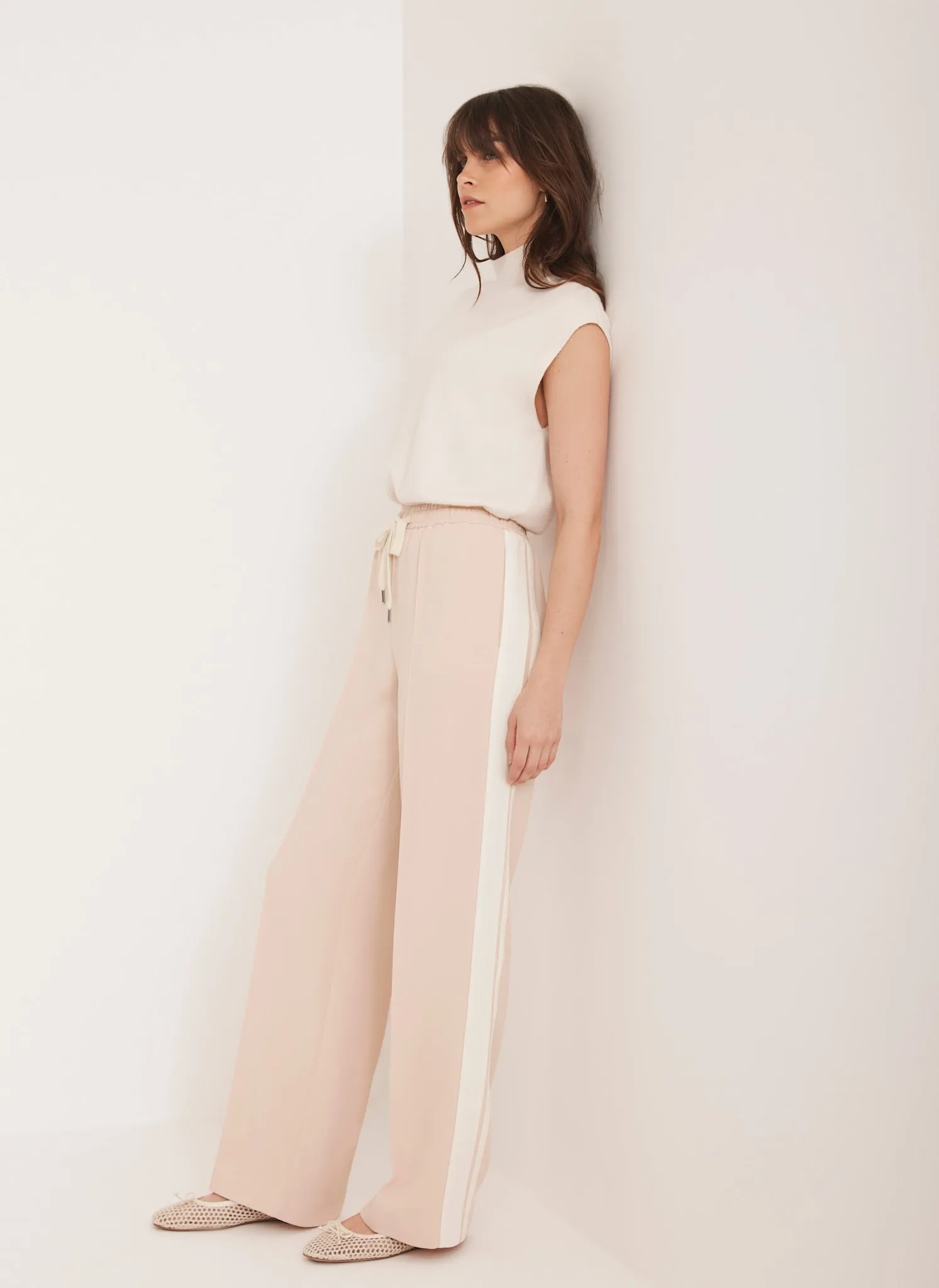 Pink Side Stripe Trousers sold by Mint Velvet product image thumbnail 5