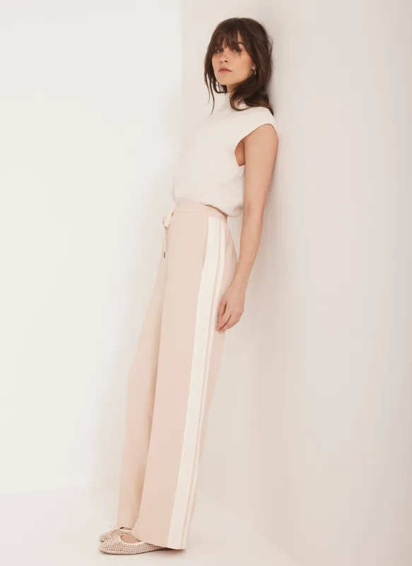 Pink Side Stripe Trousers sold by Mint Velvet